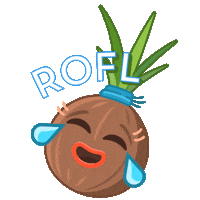 pocruises ship coconut cruise rofl Sticker