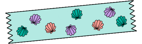 Mermaid Tape Sticker