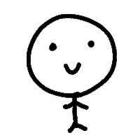 Ru66ishGame drawing stick 手描き 棒 Sticker