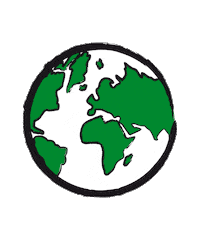 World Go Green Sticker by Tchibo