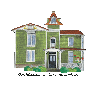 Pippi Longstocking Sticker by Amelia Island Florida