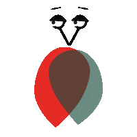 Stm Blinking Sticker by Stamatia Alexaki