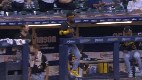 Excited Major League Baseball GIF by Pittsburgh Pirates