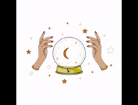 Thielmarine star stars moon witch GIF