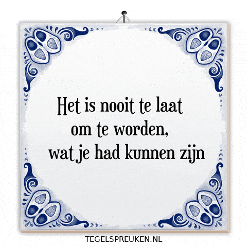 Nl Spreuk GIF by Tegelspreuken.nl