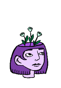 bycececece love girl nature flower Sticker