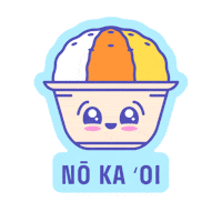 Happy Shaved Ice Sticker by cks.design