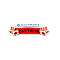 Hk Day 3 Sticker by SIGGRAPH Asia
