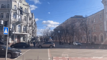Air Raid Sirens Heard in Kyiv as Biden Meets Zelensky