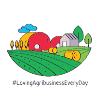 Kernel_UA love heart sun agriculture Sticker