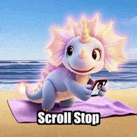 Beach Relaxing GIF by Divineasaur