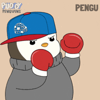 Never Give Up Fighting GIF by Pudgy Penguins