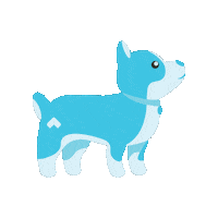 VCAAnimalHospitals dog vca blue dog vca animal hospitals Sticker