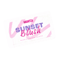 Blush Aranza Sticker by Arantza Cosmetics