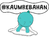 Sleepzilla tired sleep rebahan bobok Sticker