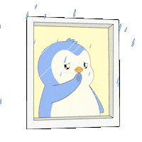 Sad Miss You Sticker by Pudgy Penguins