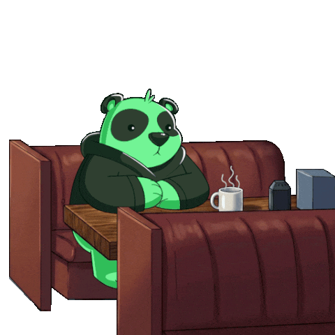 Lonely Coffee Shop Sticker by SuperVerse
