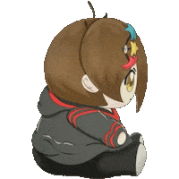 Crimson Sticker
