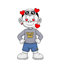 Message Me Sticker by Zhot Shop