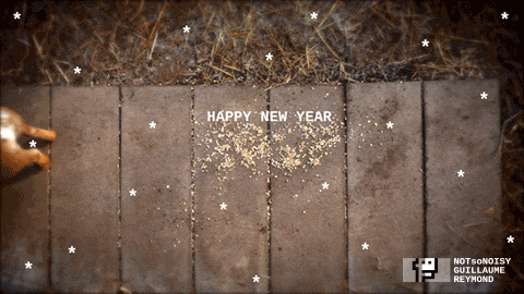 happy year GIF by NOTsoNOISY Guillaume Reymond