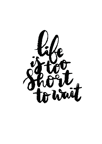 leonyia life lettering wait letter Sticker