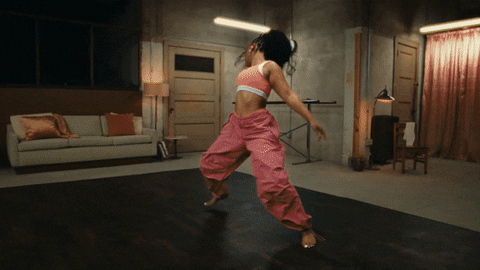 TheAfroSpaceCowboy giphyupload chloe bailey in pieces beats fit pro GIF
