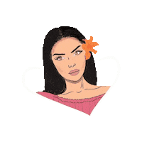 Girl Woman Sticker