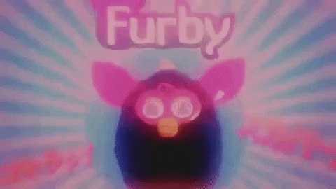 creepy furby commercial GIF by Mike Diva