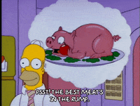 Hungry Season 4 GIF by The Simpsons