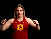 Track Field Sport GIF by USC Trojans