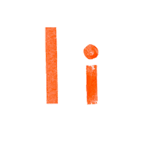 carter_higgins alphabet letters i playful Sticker