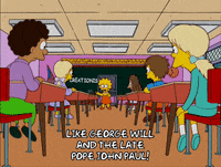 Speaking Lisa Simpson GIF by The Simpsons