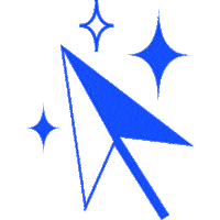 Star Arrow Sticker by Hypersthène