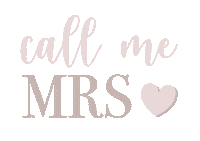 Mrs Sticker by The Bridal Collection