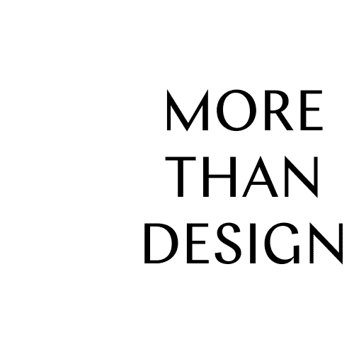 MORE_THAN_DESIGN fashion design lifestyle architecture Sticker