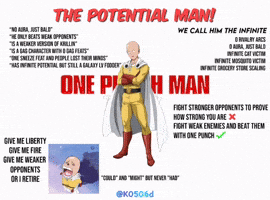 One Punch Man Slander GIF