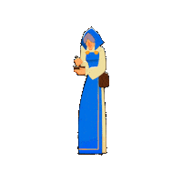 Old Lady Character Sticker by Helvetiq