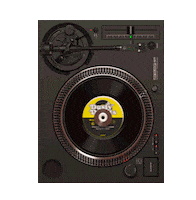 Turntable 7Inch Sticker by ReloopDJ
