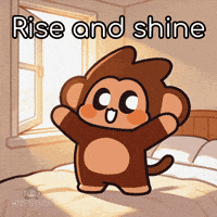 Happy Good Morning GIF by Chimpers