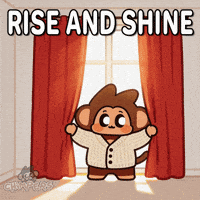 Sleepy Good Morning GIF by Chimpers