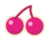 Rosa Cherry Sticker by Automotor