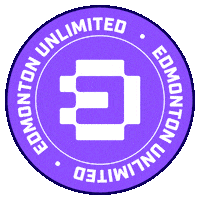edmontonunlimited logo sticker white canada Sticker