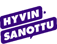 Sticker by Hyvin sanottu