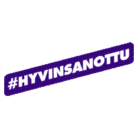 Sticker by Hyvin sanottu