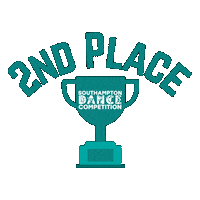Runner Up Trophy Sticker by Union Southampton Dance