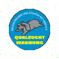 dackelfreunde dackel dackelfreunde dfzh qualzucht Sticker