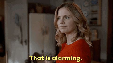 Scared Rose Mciver GIF by CBS