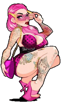 Barbie Sticker by Sashy Hairdesign Club