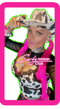 Barbie Sticker by Sashy Hairdesign Club