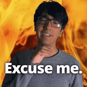 Excuse me.
